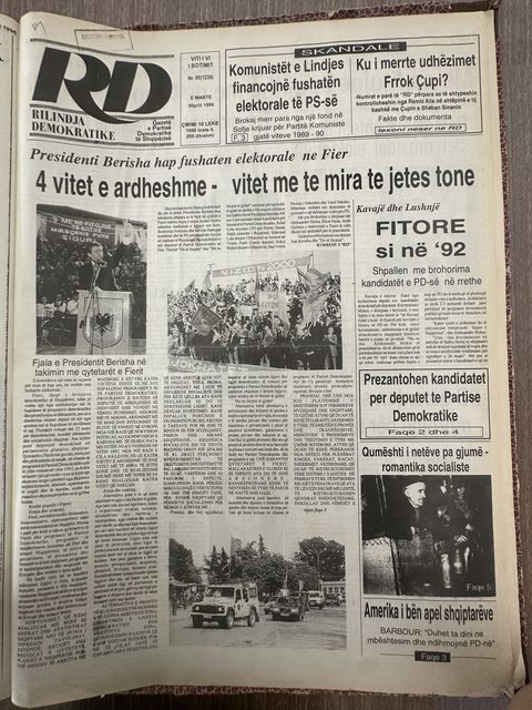 Rilindja Demokratike 1996-04-30